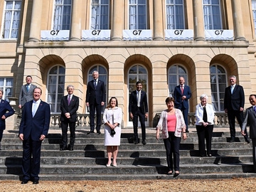 Imagen de los ministros de Finanzas del G7