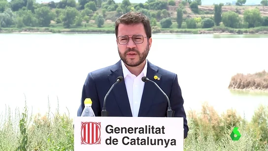 El president de la Generalitat, Pere Aragonès El president de la Generalitat, Pere Aragonès