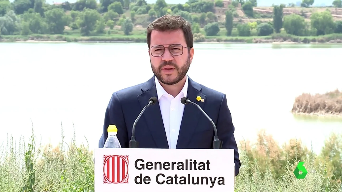 El president de la Generalitat, Pere Aragonès El president de la Generalitat, Pere Aragonès