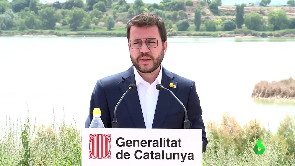 El president de la Generalitat, Pere Aragonès