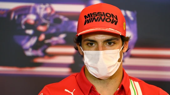 Carlos Sainz en el GP de Azerbaiyán Carlos Sainz en el GP de Azerbaiyán