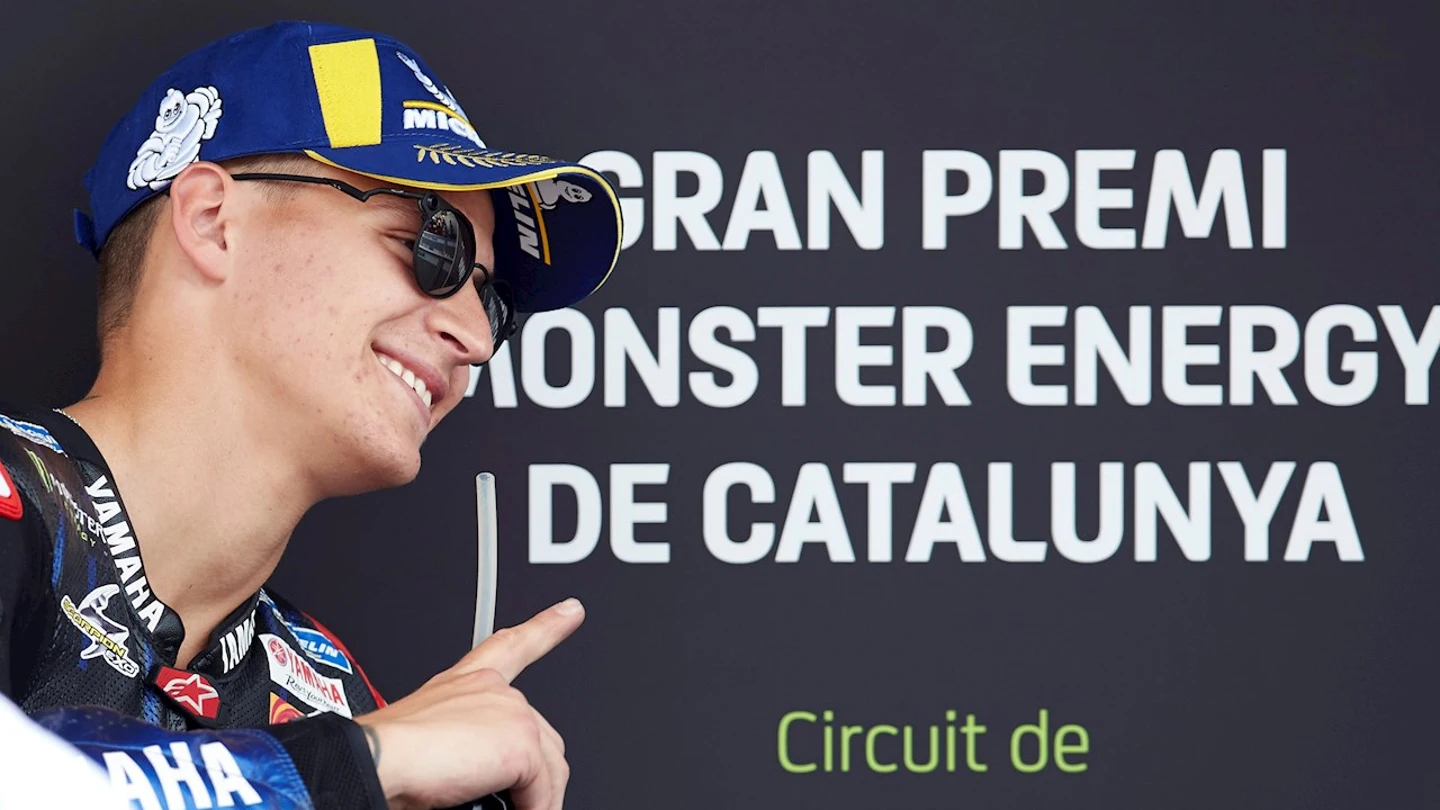 Quartararo, en el GP de Cataluña Quartararo, en el GP de Cataluña