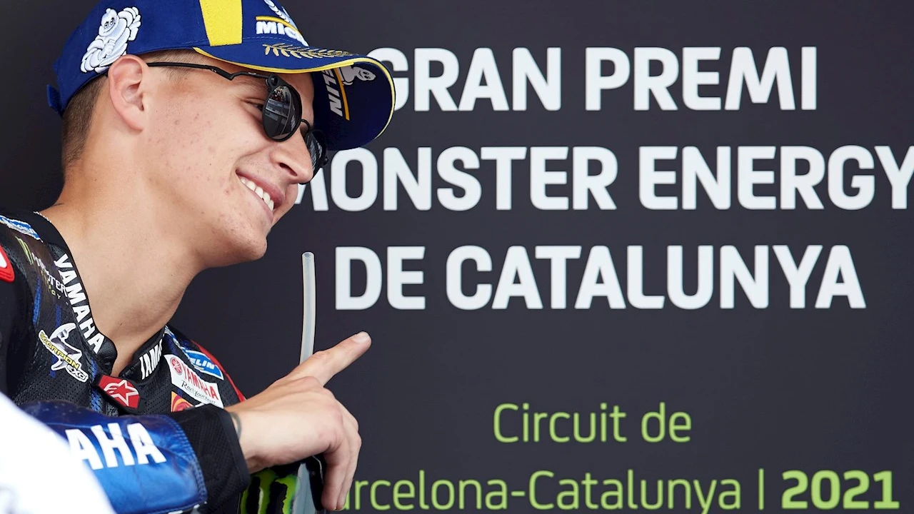 Quartararo, en el GP de Cataluña
