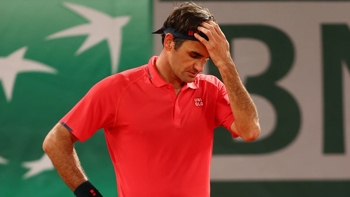 Federer se lamenta