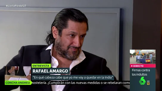 ¿Rafael Amargo piensa en fugarse de España? La sorprendente respuesta del artista ¿Rafael Amargo piensa en fugarse de España? La sorprendente respuesta del artista