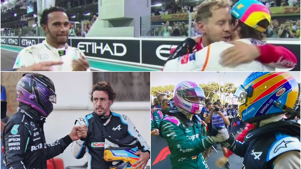 Fernando Alonso, Lewis Hamilton y Sebastian Vettel, los 'viejos rockeros' de la Fórmula 1