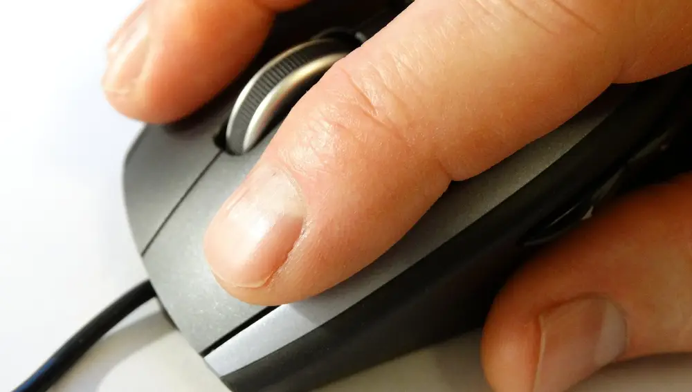 Mano y ratón para PC Mano y ratón para PC
