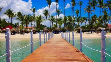 Vista de una playa en República Dominicana