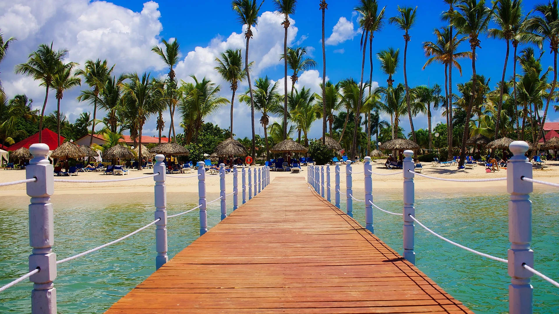 Vista de una playa en República Dominicana