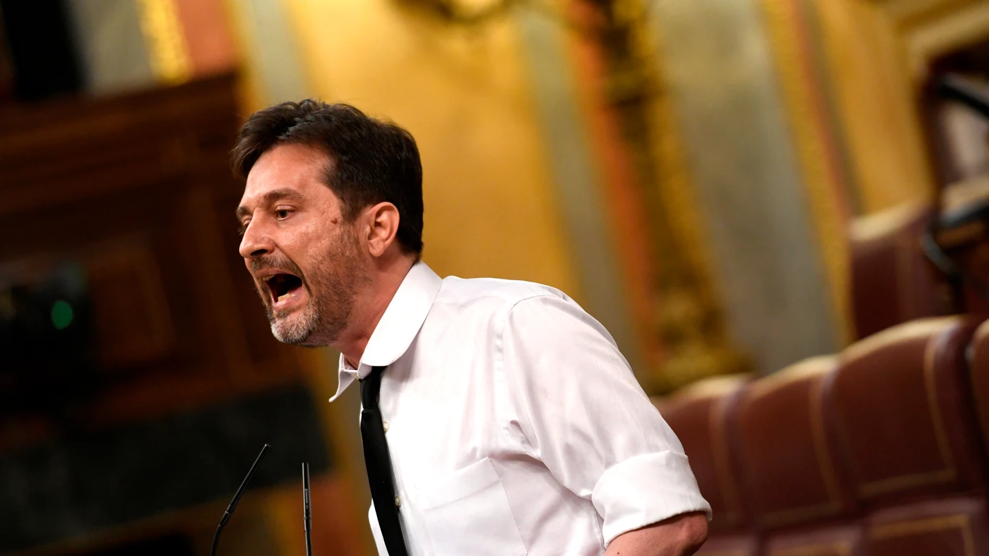 El diputado de Unidas Podemos Rafa Mayoral El diputado de Unidas Podemos Rafa Mayoral