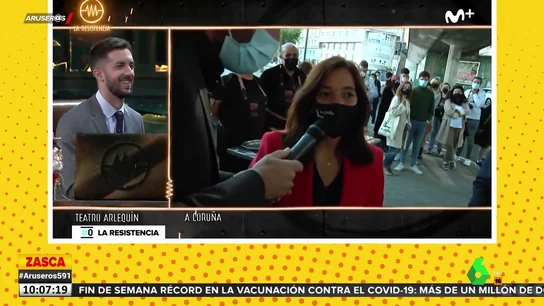 El irónico dardo de la alcaldesa de A Coruña a Vigo: "Es tan bonita que la tienen que llenar de luces para que no se vea" El irónico dardo de la alcaldesa de A Coruña a Vigo: "Es tan bonita que la tienen que llenar de luces para que no se vea"