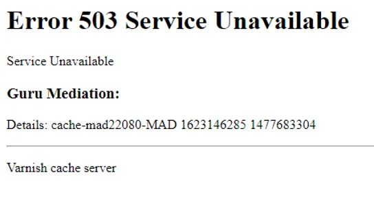 Un fallo en el servidor Fastly provoca una caída mundial de webs Un fallo en el servidor Fastly provoca una caída mundial de webs