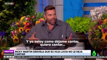 Ricky Martín confiesa que a su hija no le gusta cómo canta: "Me dice 'papá, para'"