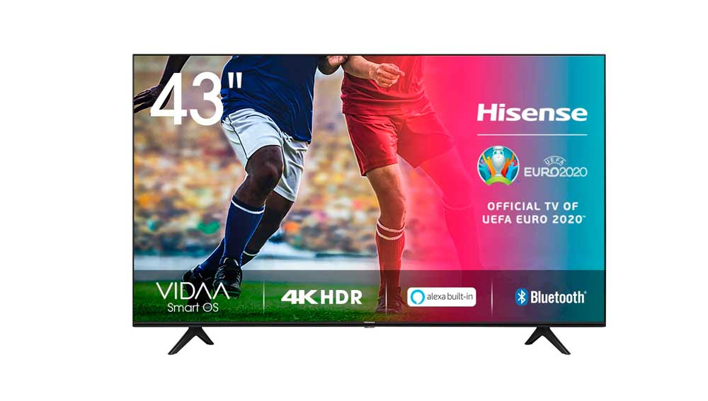 Televisor Hisense de 43 pulgadas