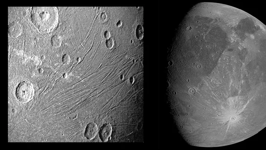La NASA difunde las primeras imágenes de Gamínedes, la luna gigante de Júpiter Imágenes NASA
