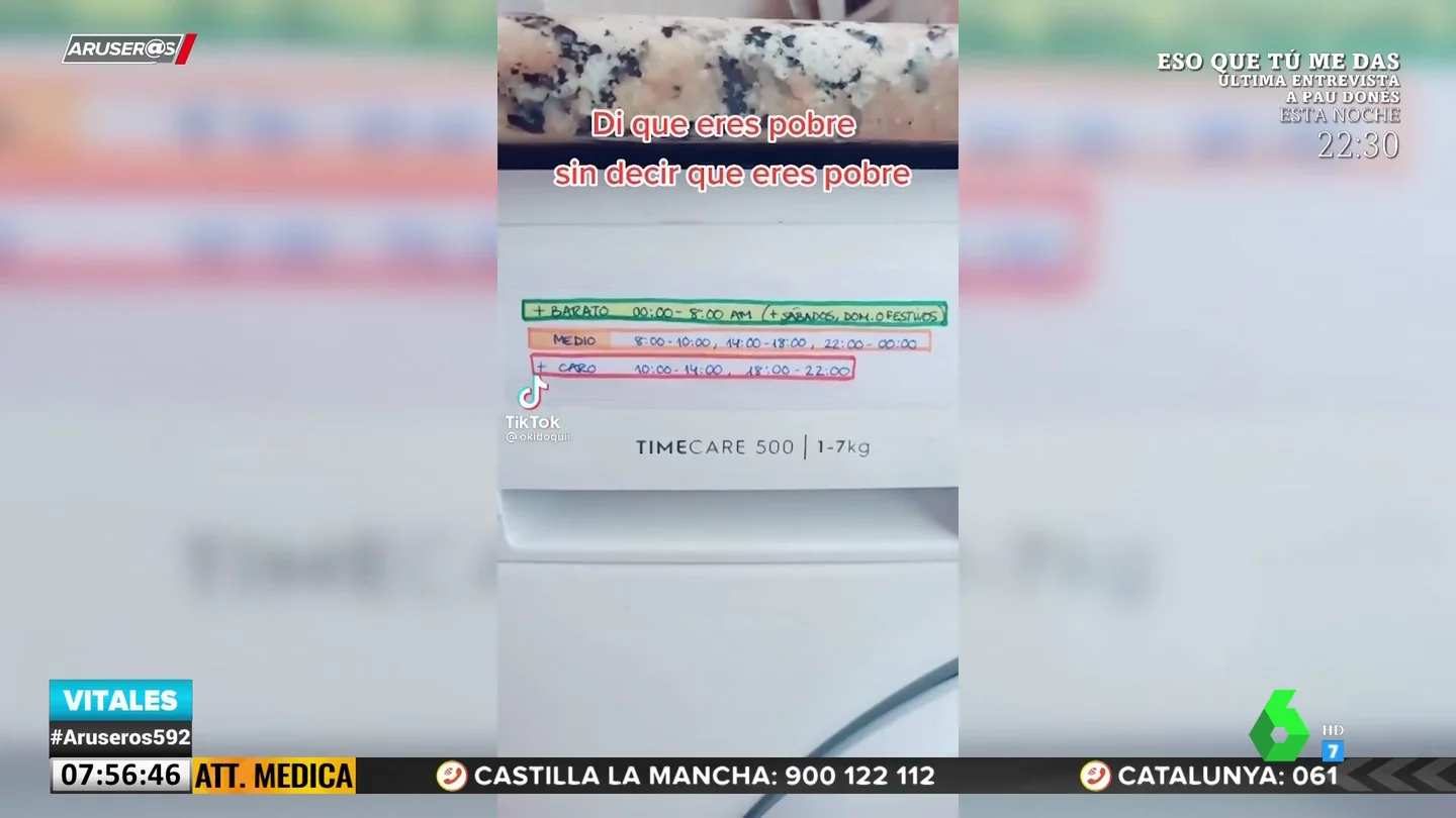 El truco de una familia para ahorrar con la nueva factura de la luz por tramos horarios El truco de una familia para ahorrar con la nueva factura de la luz por tramos horarios