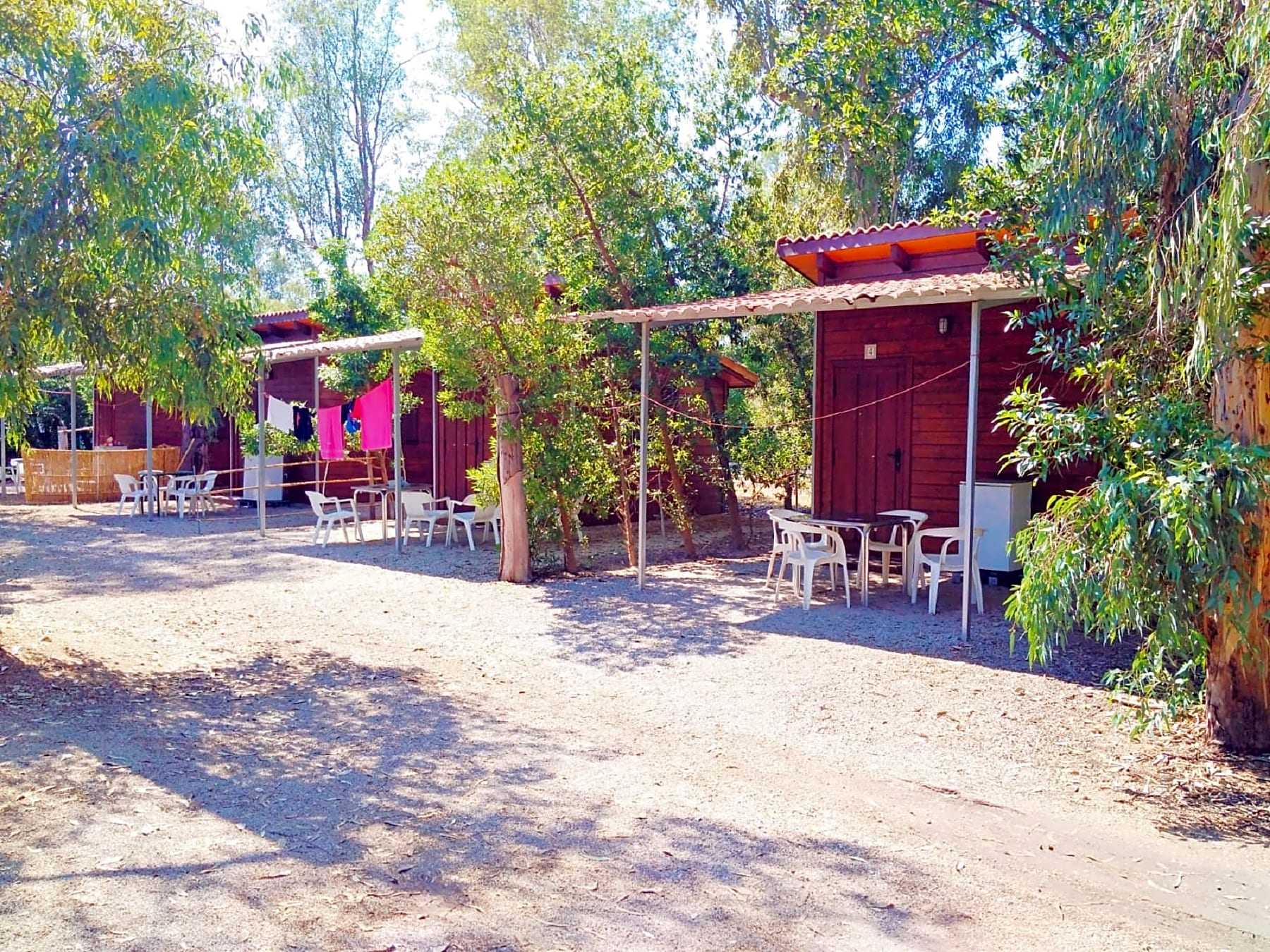 Vista del camping La Naranja, en Gandía