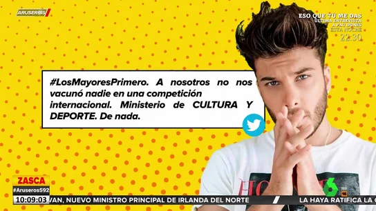 Blas Cantó, sobre la vacunación a la Selección: "A nosotros no nos vacunó nadie en una competición internacional" Blas Cantó, sobre la vacunación a la Selección: "A nosotros no nos vacunó nadie en una competición internacional"