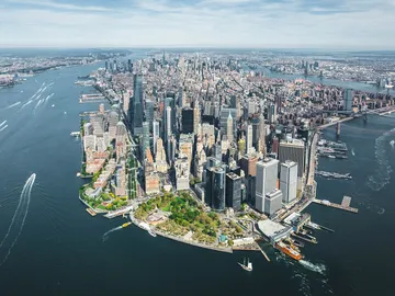 Nueva York desde el aire Nueva York desde el aire