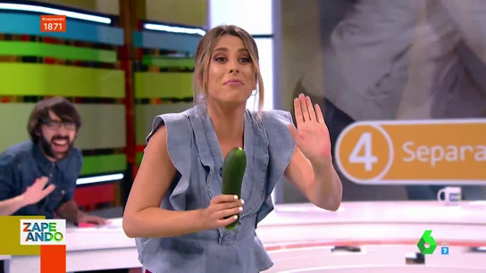 El surrealista momentazo de Valeria Ros con el carro de la compra que desata la risa hasta de Quique Peinado El surrealista momentazo de Valeria Ros con el carro de la compra que desata la risa hasta de Quique Peinado