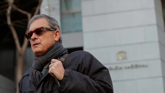 Jordi Pujol Ferrusola, a su llegada a la Audiencia Nacional. Jordi Pujol Ferrusola, a su llegada a la Audiencia Nacional.