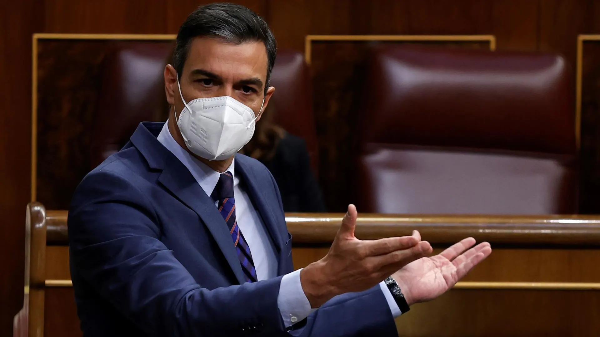 El presidente del Gobierno, Pedro Sánchez