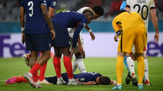 Pavard dio el susto en el Francia-Alemania Pavard dio el susto en el Francia-Alemania