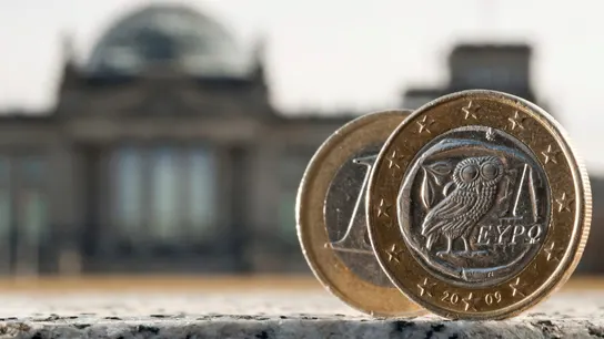 Dos monedas de euro Dos monedas de euro