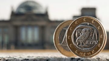 Dos monedas de euro