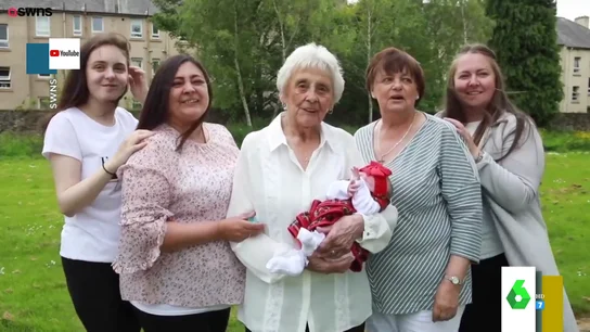 Una mujer se convierte en tatara-tatara-tataraabuela con tan solo 86 años Una mujer se convierte en tatara-tatara-tataraabuela con tan solo 86 años
