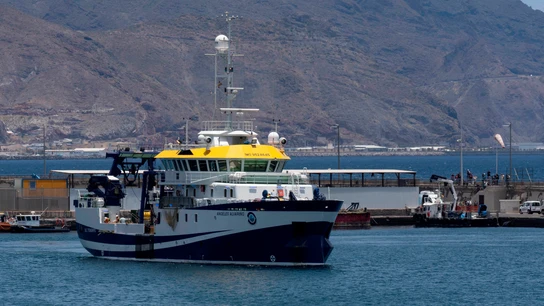 Se cumple un mes desde que el Ángeles Alvariño hallara el cuerpo de Olivia a 1.000 metros de profundidad Se cumple un mes desde que el Ángeles Alvariño hallara el cuerpo de Olivia a 1.000 metros de profundidad