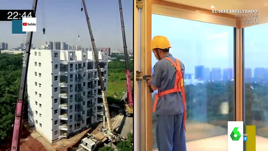 Una empresa china consigue construir un edificio de 10 plantas en 28 horas Una empresa china consigue construir un edificio de 10 plantas en 28 horas