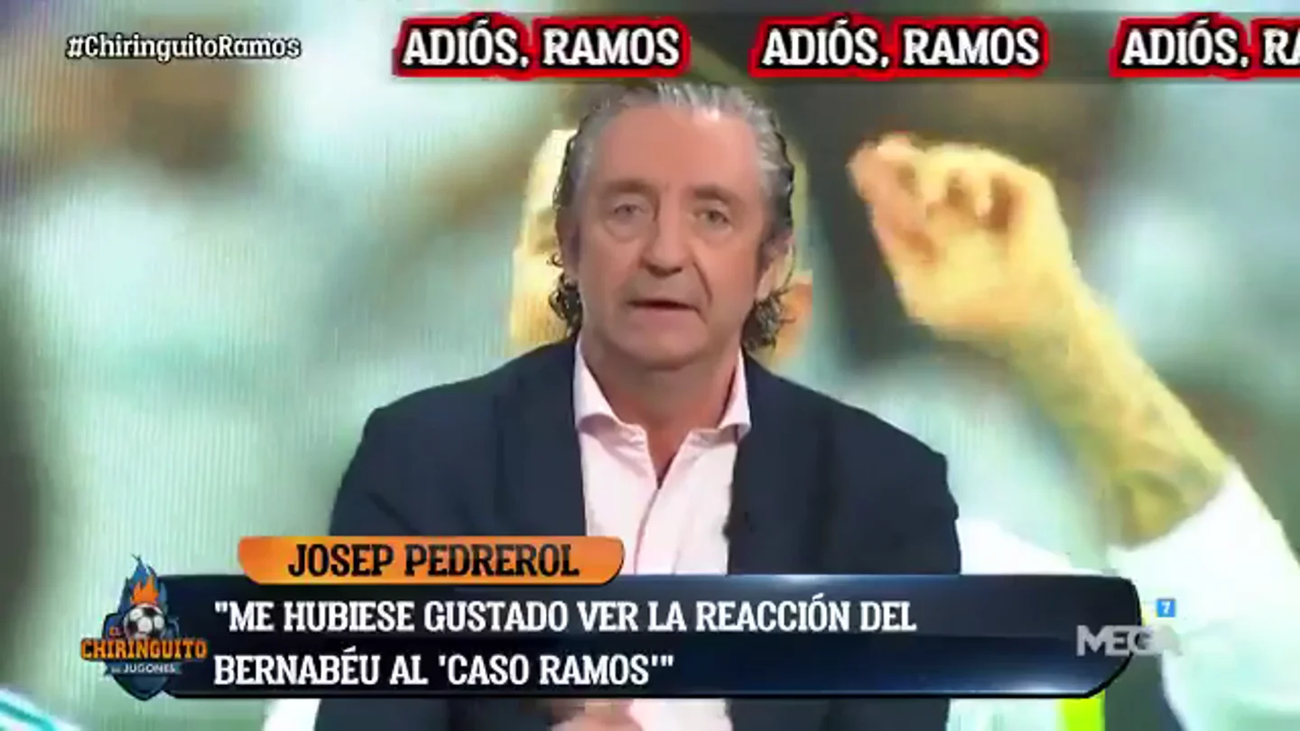 "Me duele que Sergio Ramos piense pasado mañana que se ha equivocado, porque creo que se ha equivocado" "Me duele que Sergio Ramos piense pasado mañana que se ha equivocado, porque creo que se ha equivocado"