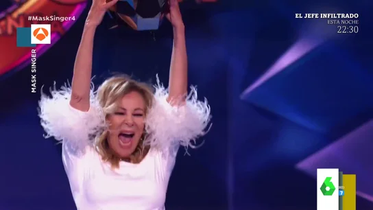 Ana Obregón alucina al jurado de Mask Singer con su espectacular aparición Ana Obregón alucina al jurado de Mask Singer con su espectacular aparición