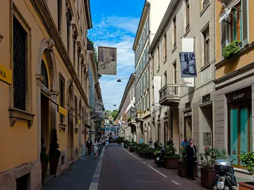 Quadrilatero della Moda, Milán Quadrilatero della Moda, Milán