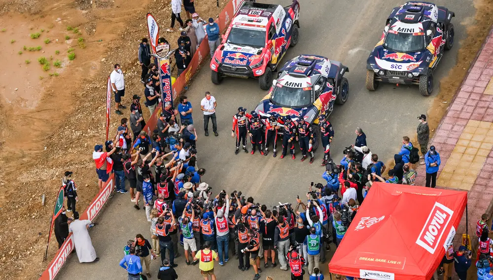 Final de la edición 2021 del Dakar