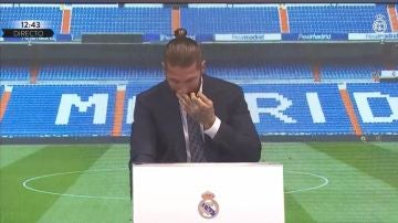 Sergio Ramos se despide entre lágrimas del Real Madrid