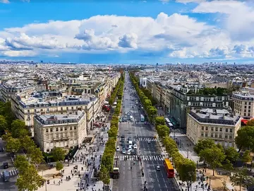 Avenida de los Campos Elíseos, París Avenida de los Campos Elíseos, París