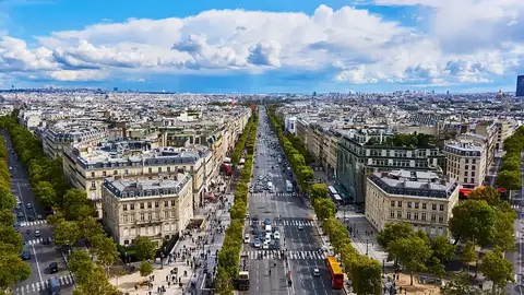 Avenida de los Campos Elíseos, París Avenida de los Campos Elíseos, París