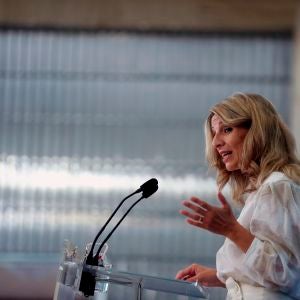 La vicepresidenta tercera y ministra de Trabajo y Economía Social, Yolanda Díaz La vicepresidenta tercera y ministra de Trabajo y Economía Social, Yolanda Díaz