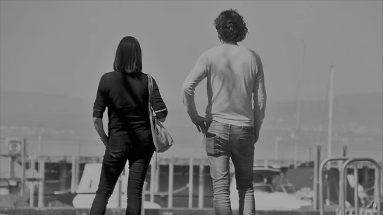 Imagen de archivo de una mujer y un hombre Imagen de archivo de una mujer y un hombre