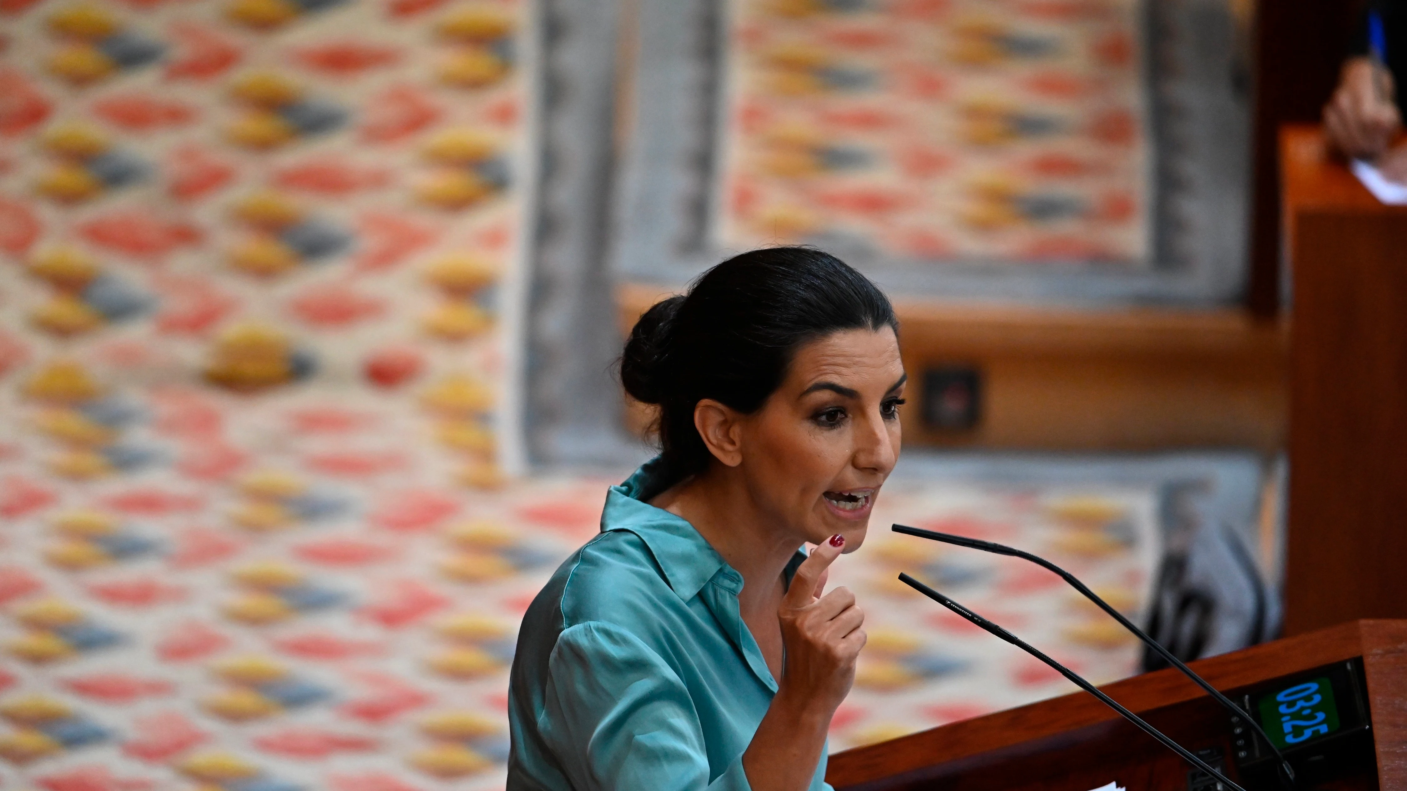 Rocío Monasterio acusa a la izquierda de "llevarnos a problemas de salud mental"