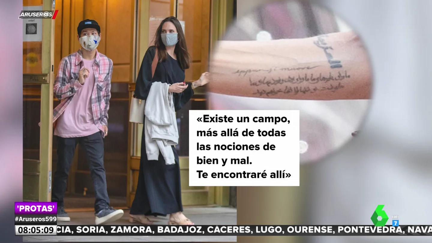 El nuevo y enigmático tatuaje de Angelina Jolie: ¿a quién va dirigido? El nuevo y enigmático tatuaje de Angelina Jolie: ¿a quién va dirigido?