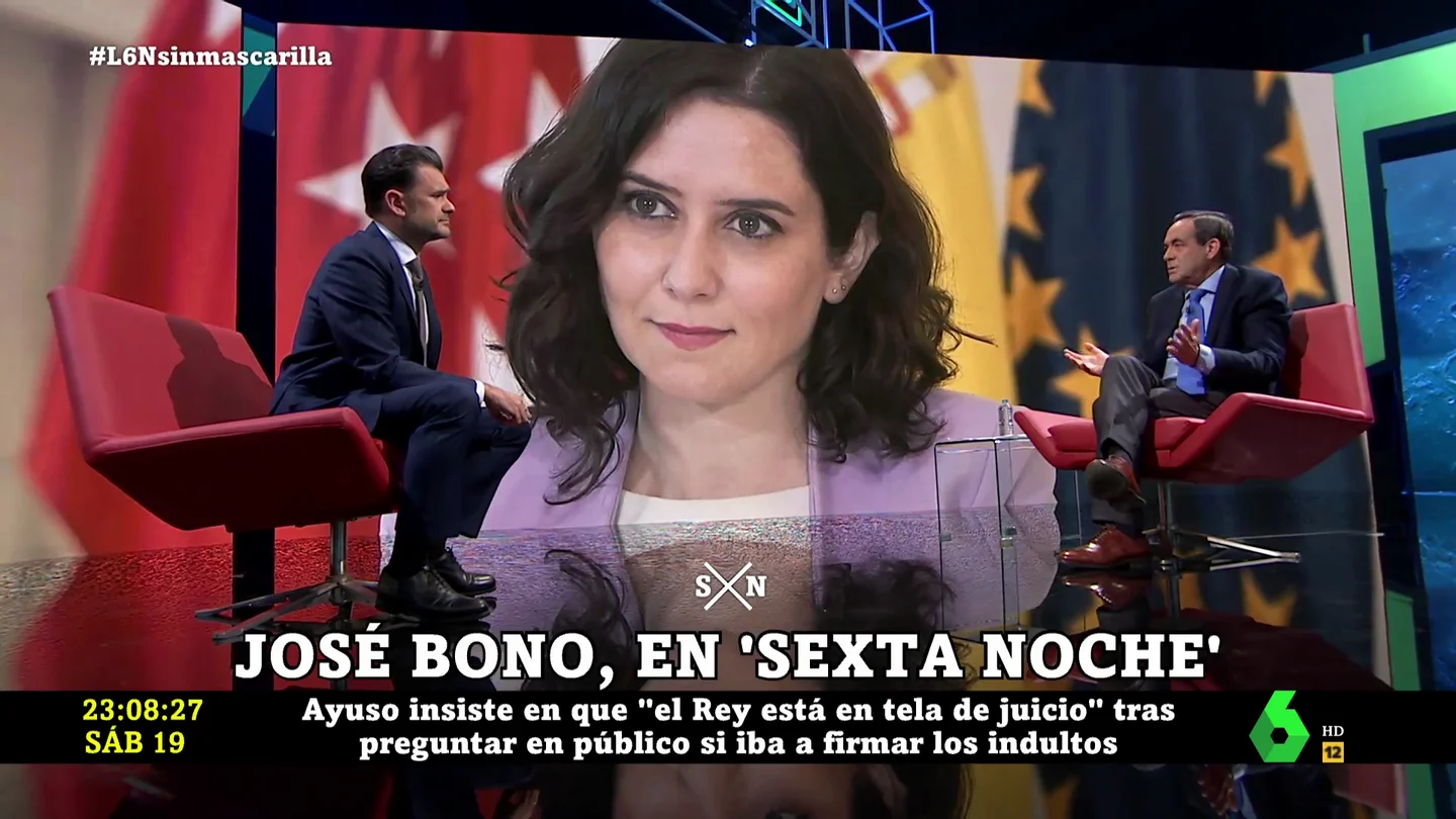 Bono y la "utilización" política de la figura de Felipe VI: "El rey es un tipo decente y no es del PP" Bono y la "utilización" política de la figura de Felipe VI: "El rey es un tipo decente y no es del PP"