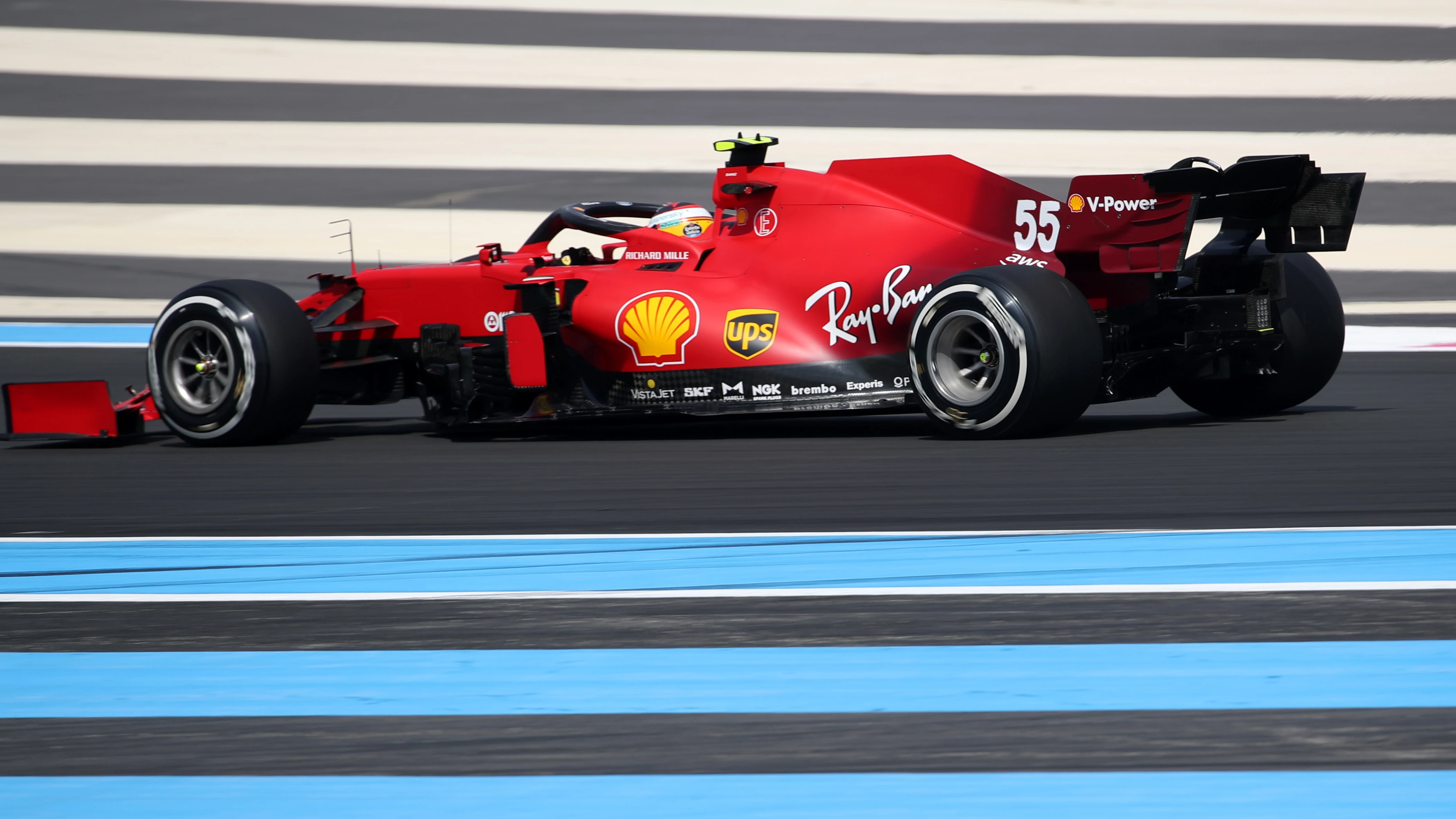 Carlos Sainz en el GP de Francia