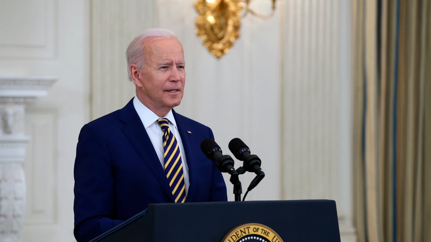 El presidente de EEUU, Joe Biden, en una comparecencia ante la prensa. El presidente de EEUU, Joe Biden, en una comparecencia ante la prensa.