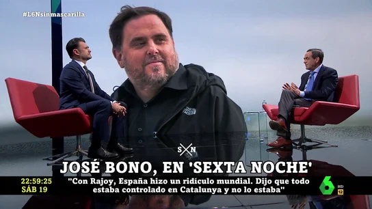La crítica de José Bono a Oriol Junqueras: "No es de fiar, pero con esa gente debemos tratar para que no vuelvan a las andadas" La crítica de José Bono a Oriol Junqueras: "No es de fiar, pero con esa gente debemos tratar para que no vuelvan a las andadas"