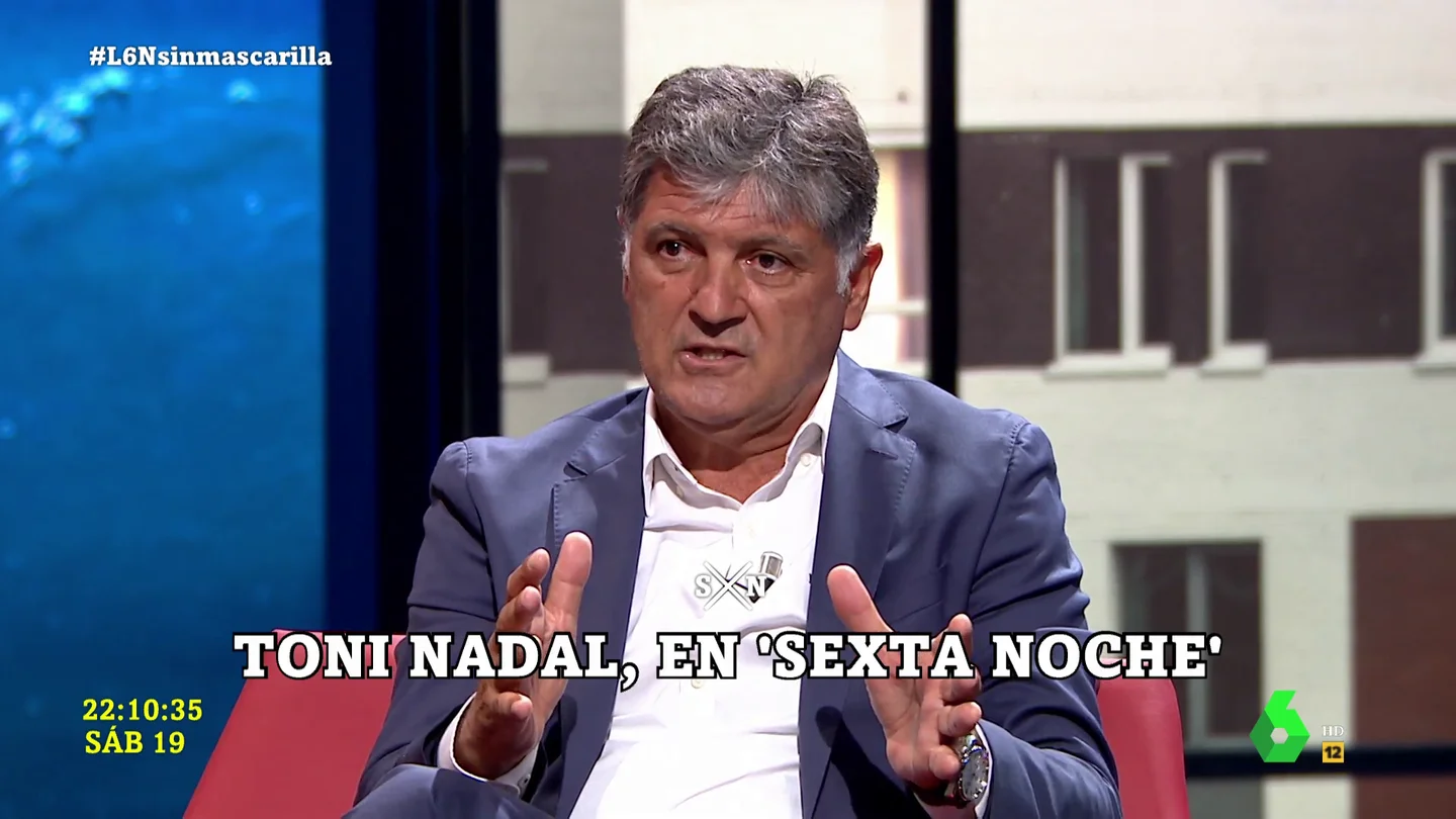 ¿Ve Toni Nadal cerca la retirada de su sobrino Rafa? Su clara respuesta en laSexta Noche ¿Ve Toni Nadal cerca la retirada de su sobrino Rafa? Su clara respuesta en laSexta Noche