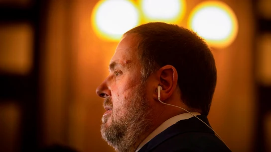 El presidente de ERC, Oriol Junqueras. El presidente de ERC, Oriol Junqueras.