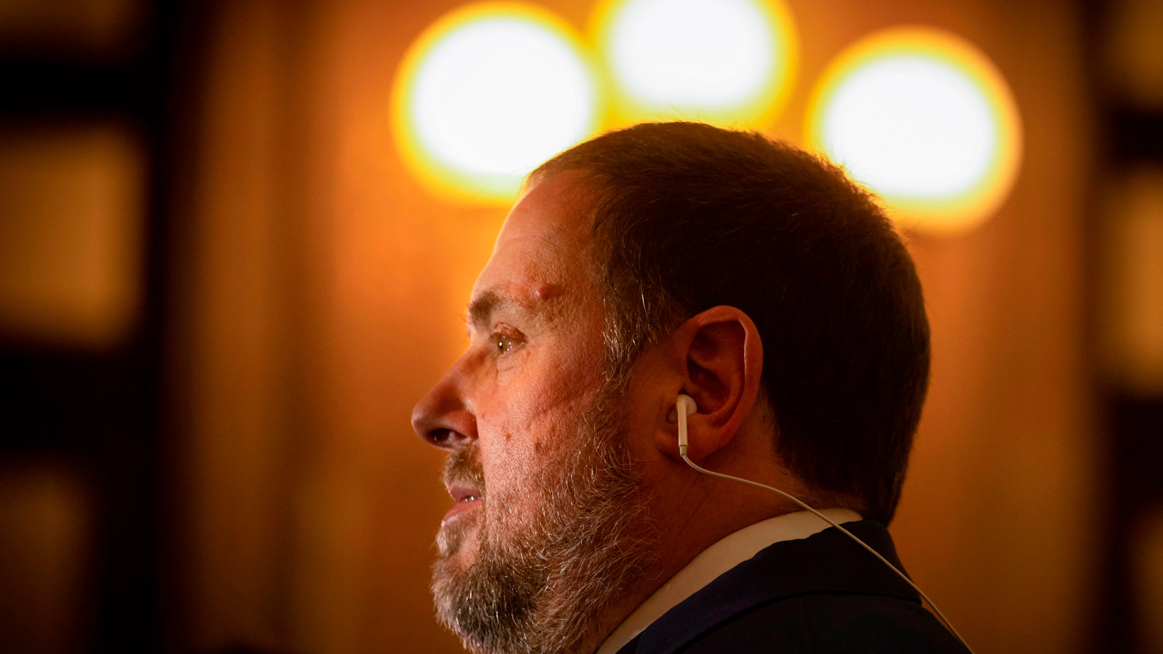 El presidente de ERC, Oriol Junqueras.